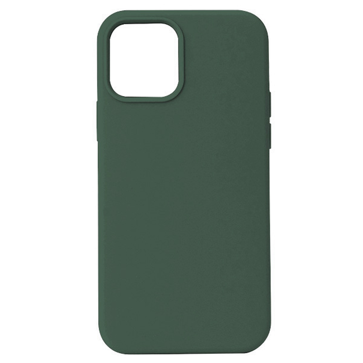 Micro Fiber Silicone Hybrid Case-iPhone 12 Pro Max - Green